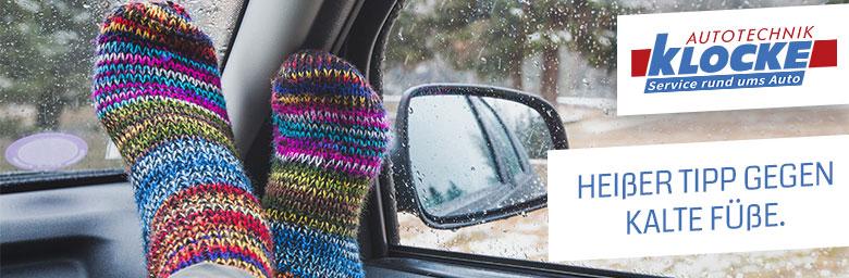Feucht und kalt im Auto? Unsere Heizungswartung hilft.